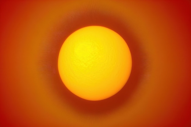 Digitale Kunst der Sun-Illustration