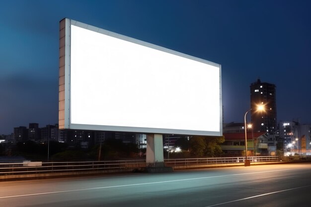 Digitale Medien Leeres Plakatschild für Produkt