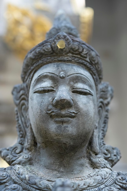 Digitaler Hintergrund des großen Buddha