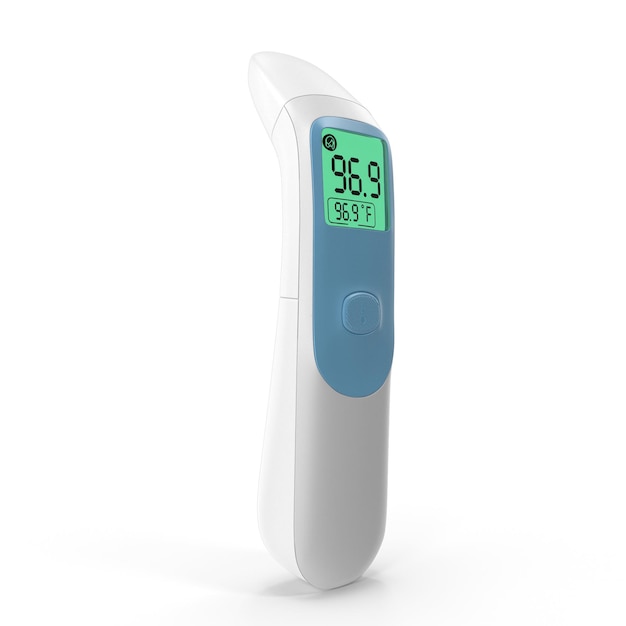 Digitales medizinisches Thermometer 3D