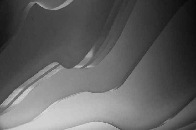Dinámica de fluidos Abstracto Fondo en color negro