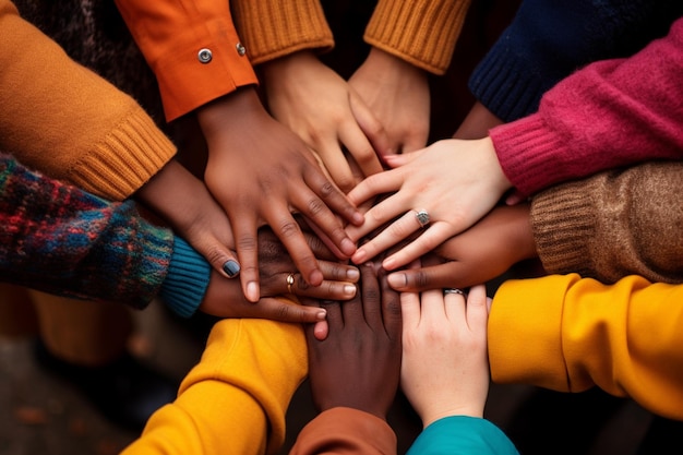 Dinámica Unity Trabajo en equipo Imágenes foto