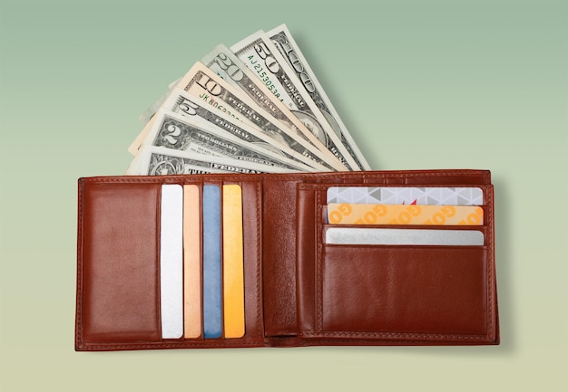 dinero en una billetera