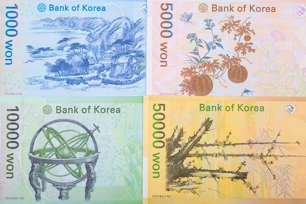 Dinero de Corea del Sur