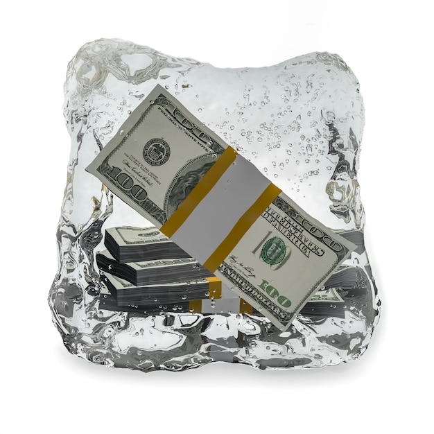 El dinero está en el hielo