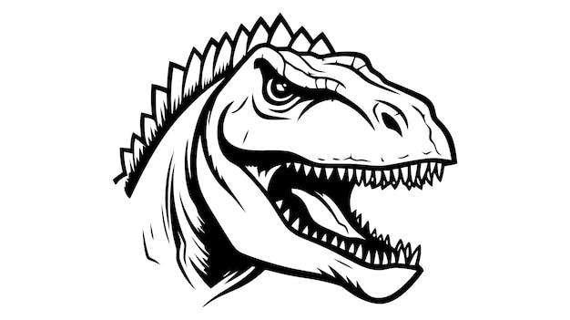 Foto dinosaur logo dino logo vetor de brachiosaurus editável para o seu logotipo