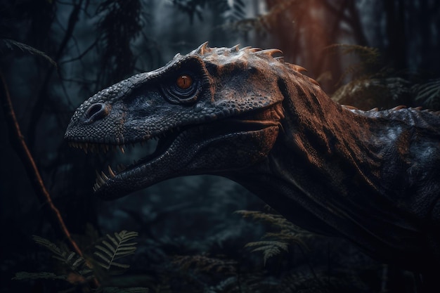 Dinossauros Espécies extintas de animais Grandes e fortes predadores dentuços Período Jurássico triceratops Trex brontosaurus pterodáctilo estegossauro pteranodon ceratosaurus réptil