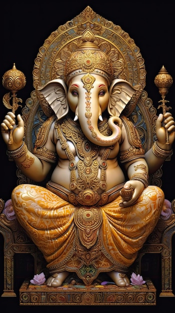 El dios Ganesha.