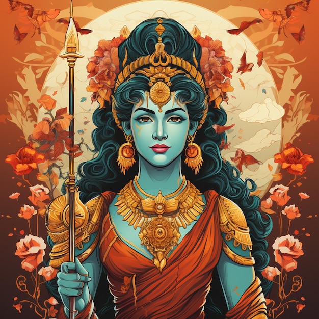 Dios hindú Sri Rama