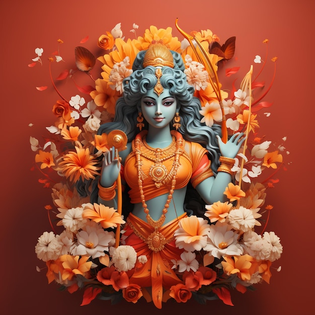 Dios hindú Sri Rama