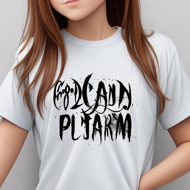 Dios tiene un plan tipografía diseño de camisetas