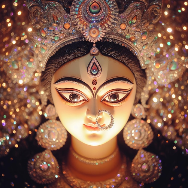 Foto la diosa durga jai mata di