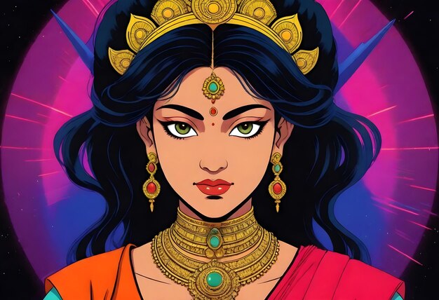 La diosa Durga