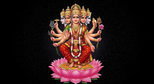 La diosa Gayatri Devi