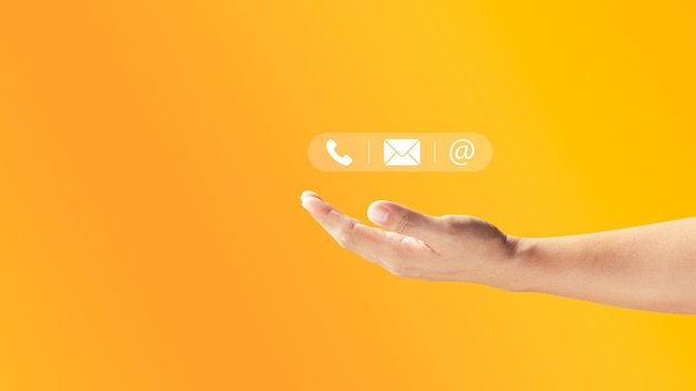 Dirección de correo electrónico del centro de servicio al cliente contacto boletín de correo electrónico de marketing