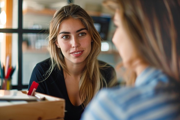 El director ejecutivo de una startup presenta la estrategia de negocio