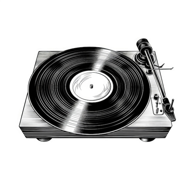 Disc-Vinyl, ai generiert