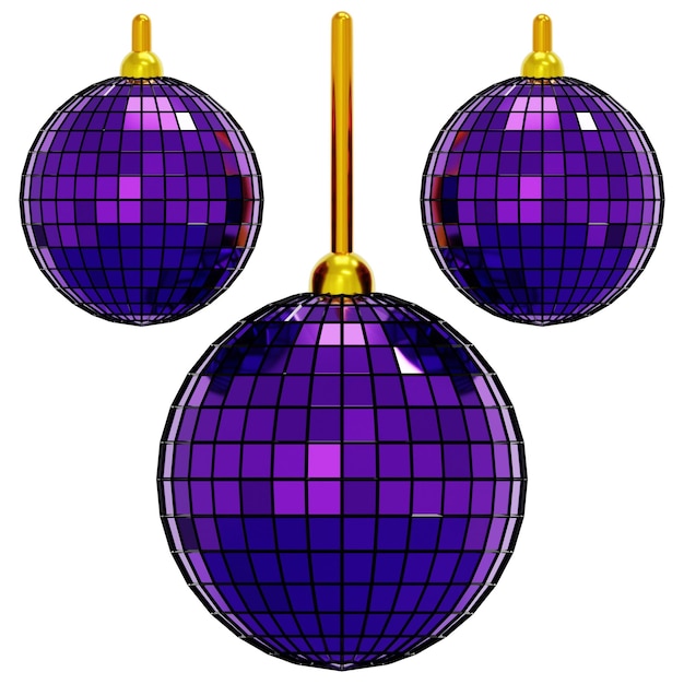 disco 3d render icono ilustración