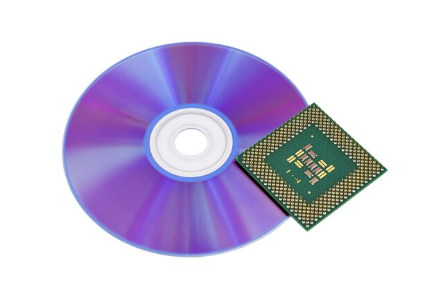 Disco óptico e CPU