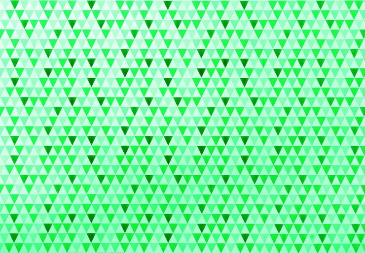 Foto discordia geométrica color verde formas y patrones abstracto fondo para diseños audaces