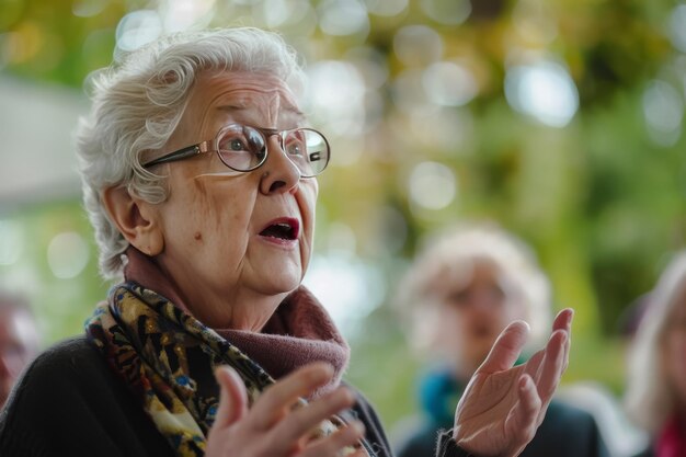 Discurso no evento de conscientização sobre o Parkinson