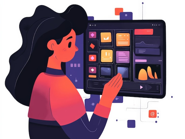 Diseñadores que crean experiencias de diseño interactivas que incorporan sonido táctil y movimiento para sitios web y aplicaciones móviles