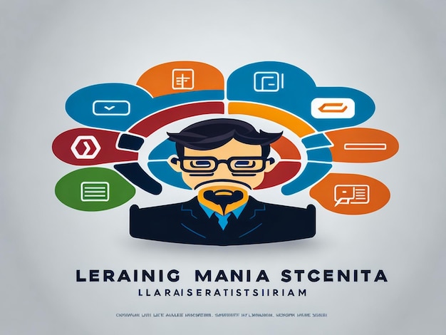diseñarme un logotipo para el sitio web del sistema de gestión de aprendizaje