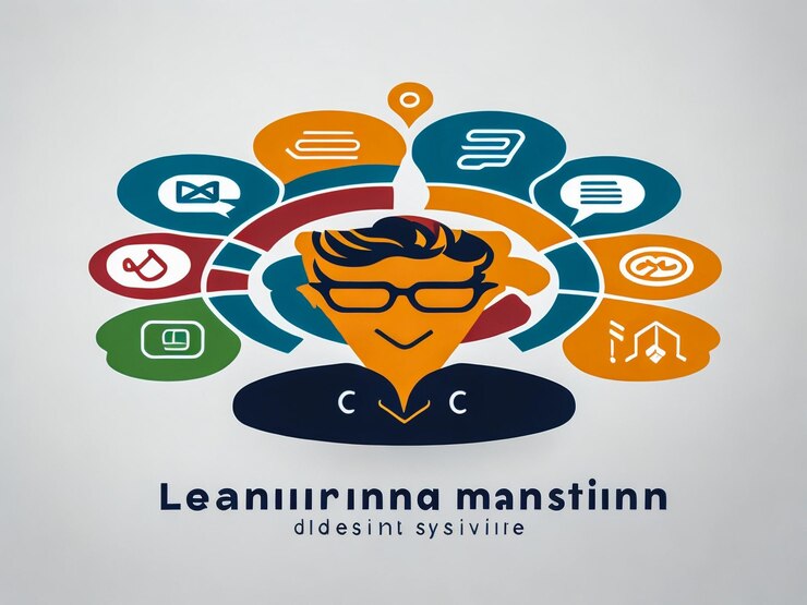 Foto diseñarme un logotipo para el sitio web del sistema de gestión de aprendizaje