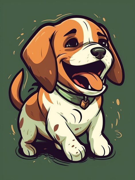 diseñe un aspecto divertido y único con nuestros diseños de calcomanías y camisetas Beagle Perfectos para los amantes de los perros