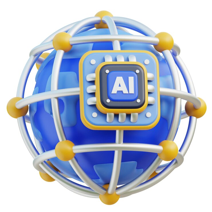 Diseño 3D de redes neuronales de IA