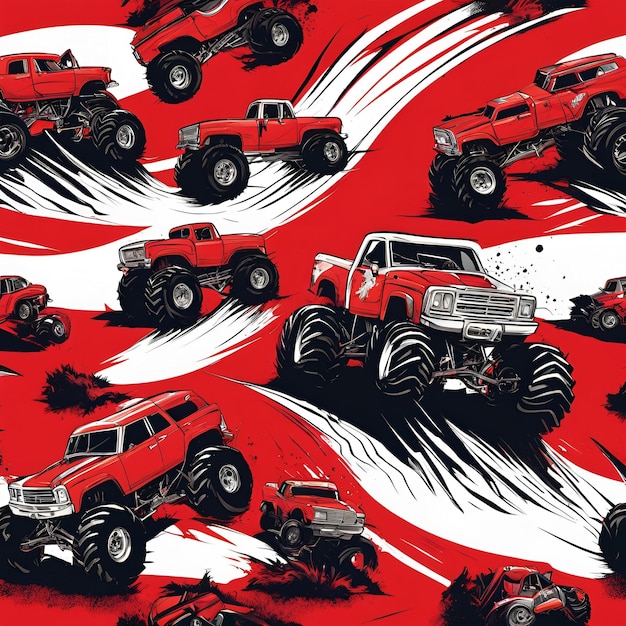 Diseño abstracto de automóviles