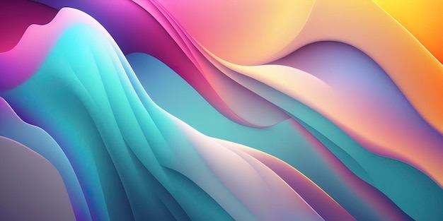 Diseño abstracto en colores pastel expansivo para papel tapiz