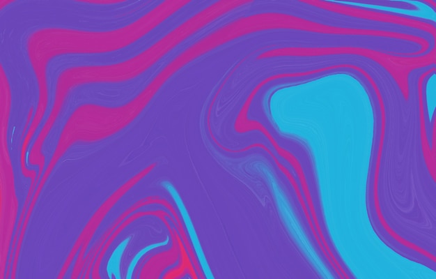 Diseño abstracto Fondo de moda de color fluido Composición de formas creativas