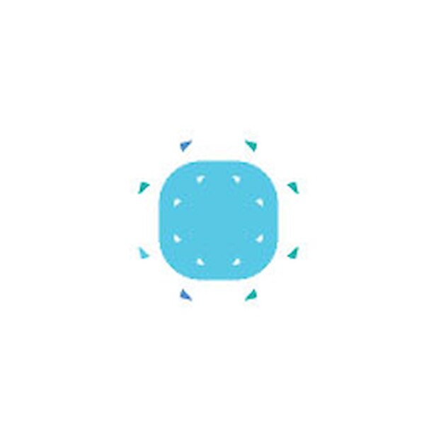 Diseño abstracto del logotipo circular