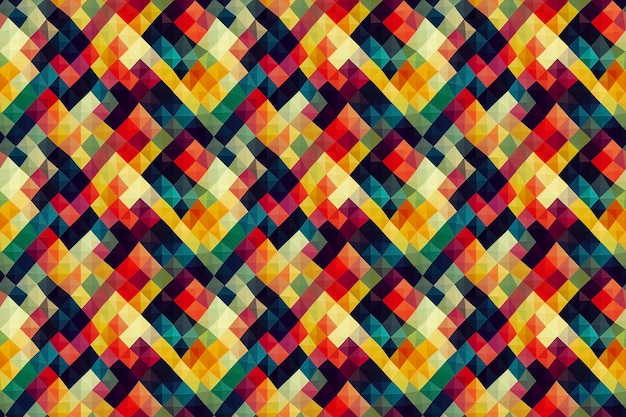 Diseño abstracto de patrones geométricos coloridos