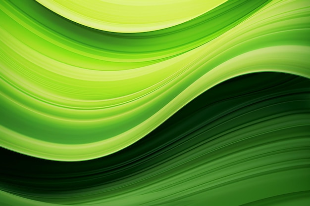 Diseño abstracto poligonal verde con degradado diagonal
