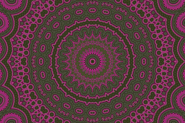 un diseño abstracto púrpura y verde con un fondo púrpura