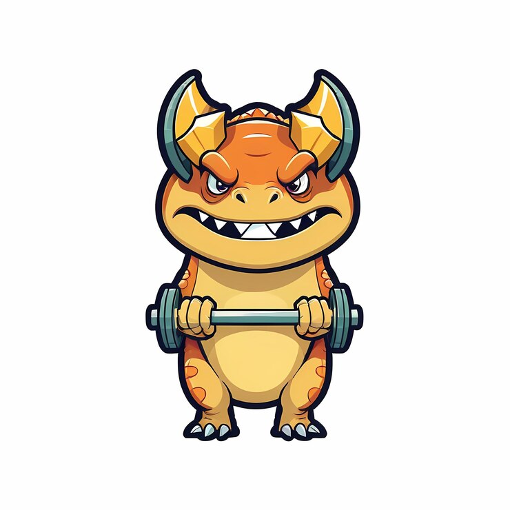 Diseño de Angry T Rex Dino