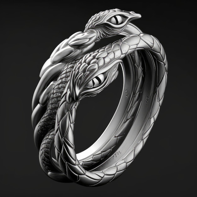 un diseño de anillo de joyería