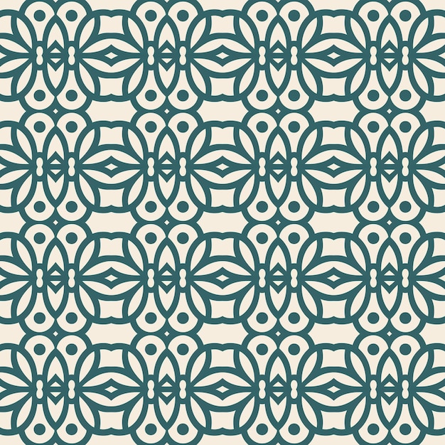 Un diseño de arte gráfico moderno con patrones abstractos sin costuras