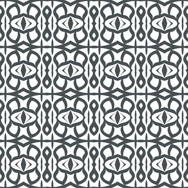 Un diseño de arte gráfico moderno con patrones abstractos sin costuras
