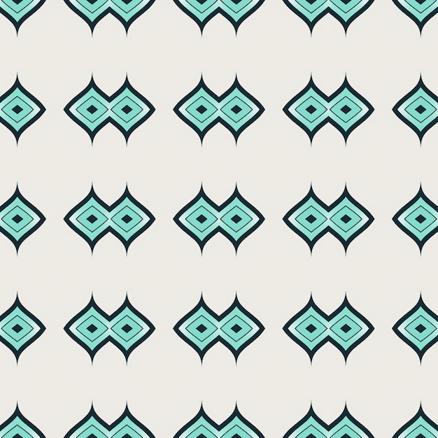 Un diseño de arte gráfico moderno con patrones abstractos sin costuras