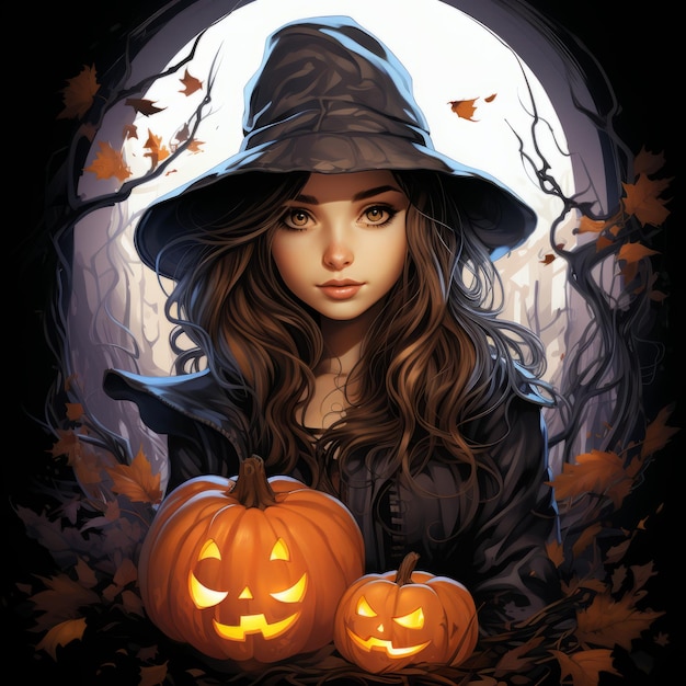 Diseño de arte de Halloween