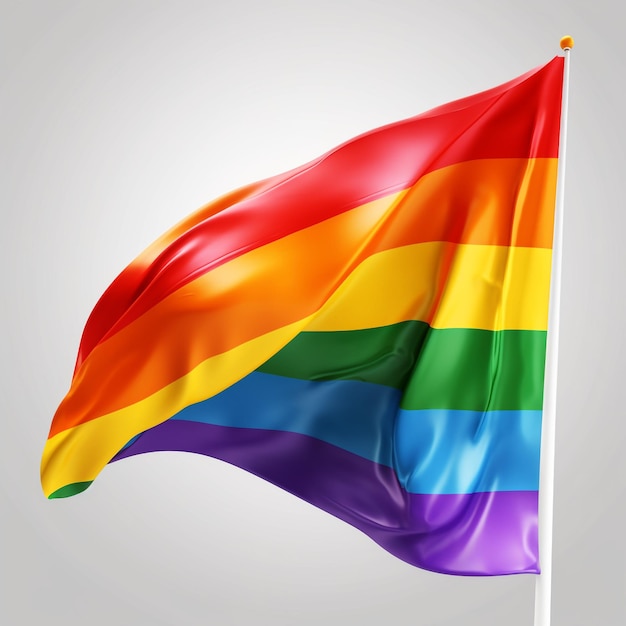 diseño de la bandera lgbt