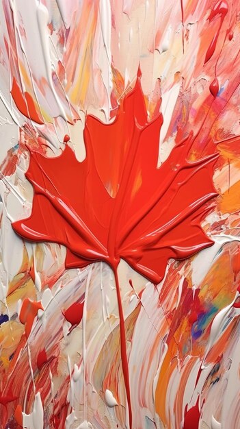 Diseño de banner del Día de Canadá Día de la Victoria Celebración del Día de la Independencia Generativo Ai