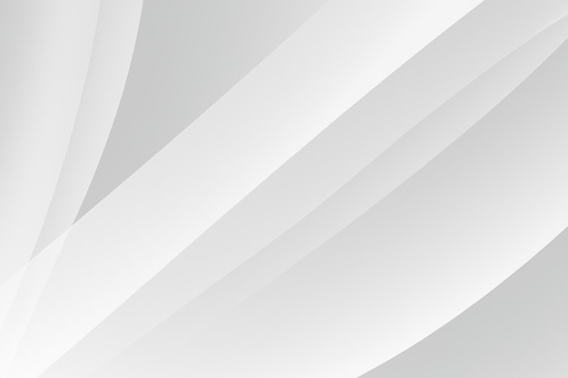 Diseño blanco abstracto moderno con elementos lineales suaves