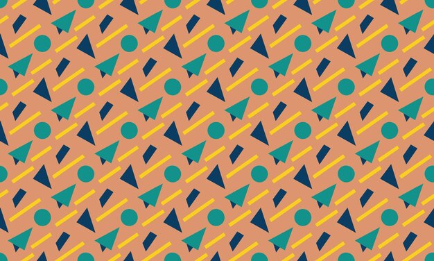 Diseño brutalista Patrón sin costuras Fondo de papel de pared