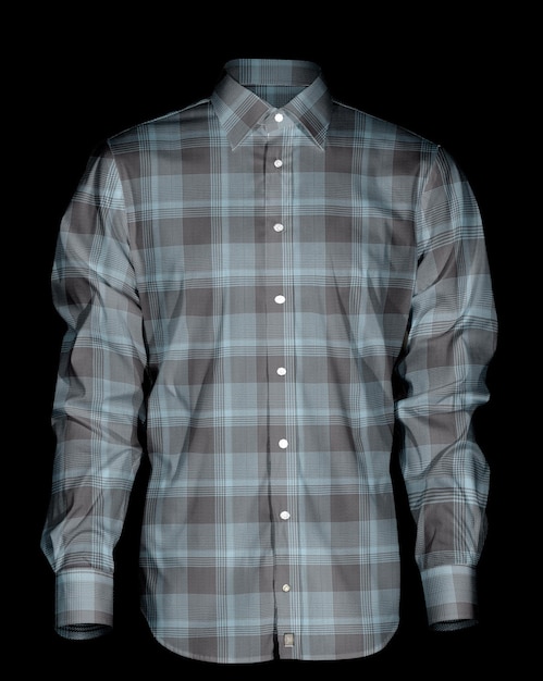 Diseño de camisa de flanela a cuadros para niños