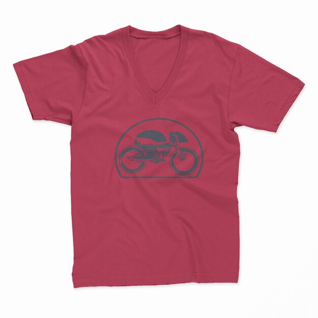 diseño de camiseta de logotipo de bicicleta