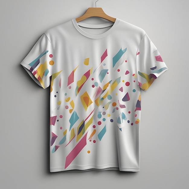 Diseño de camisetas abstractas